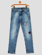 Fashion Washed Distressed Jeans