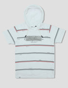 Fashion Crew Neck T-Shirt with Hood