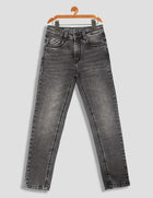 Grey Carbon Wash Fashion Denims
