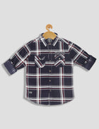 Fashion Corduroy Checks Shirt