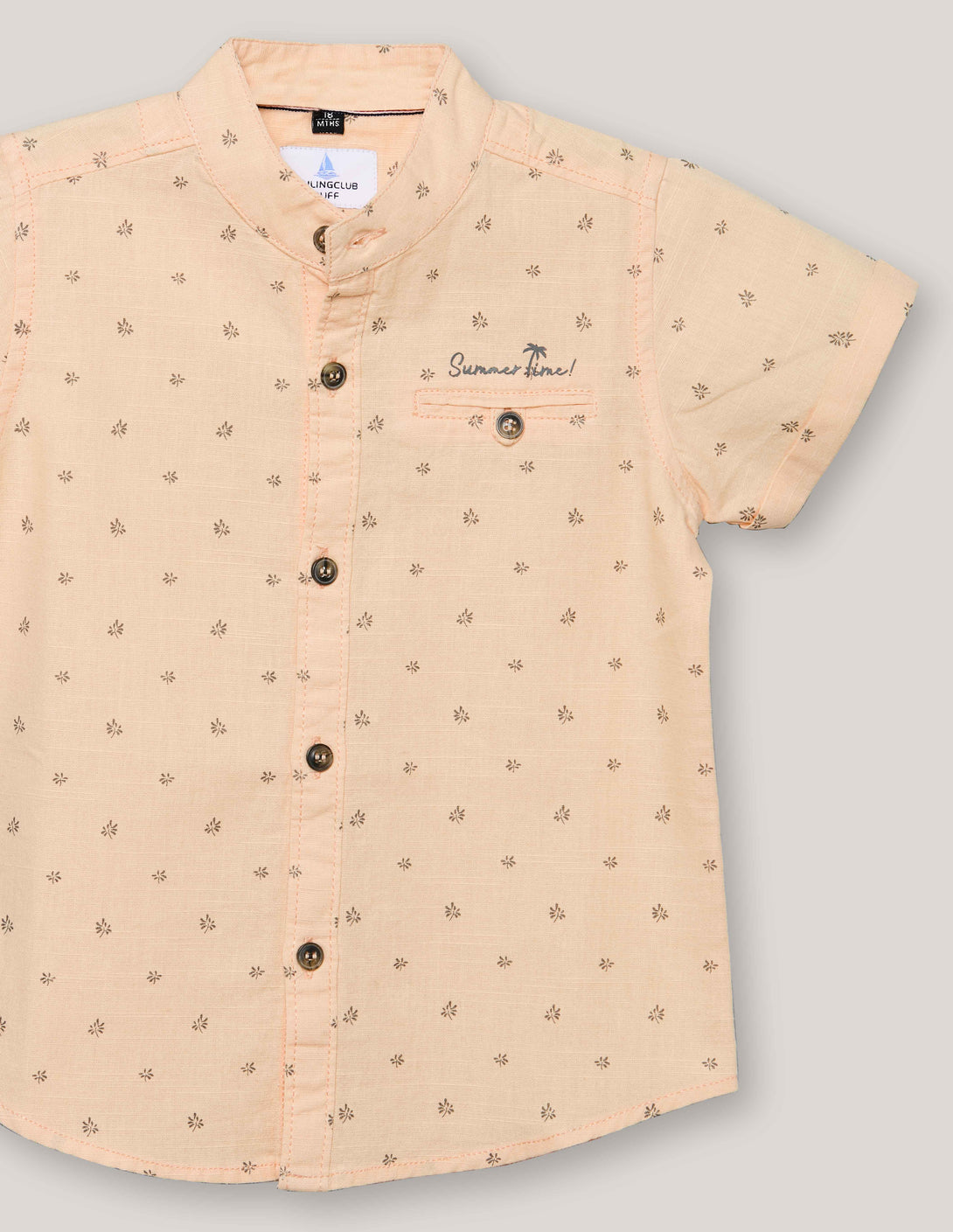 Ruff Printed Linen Shirt