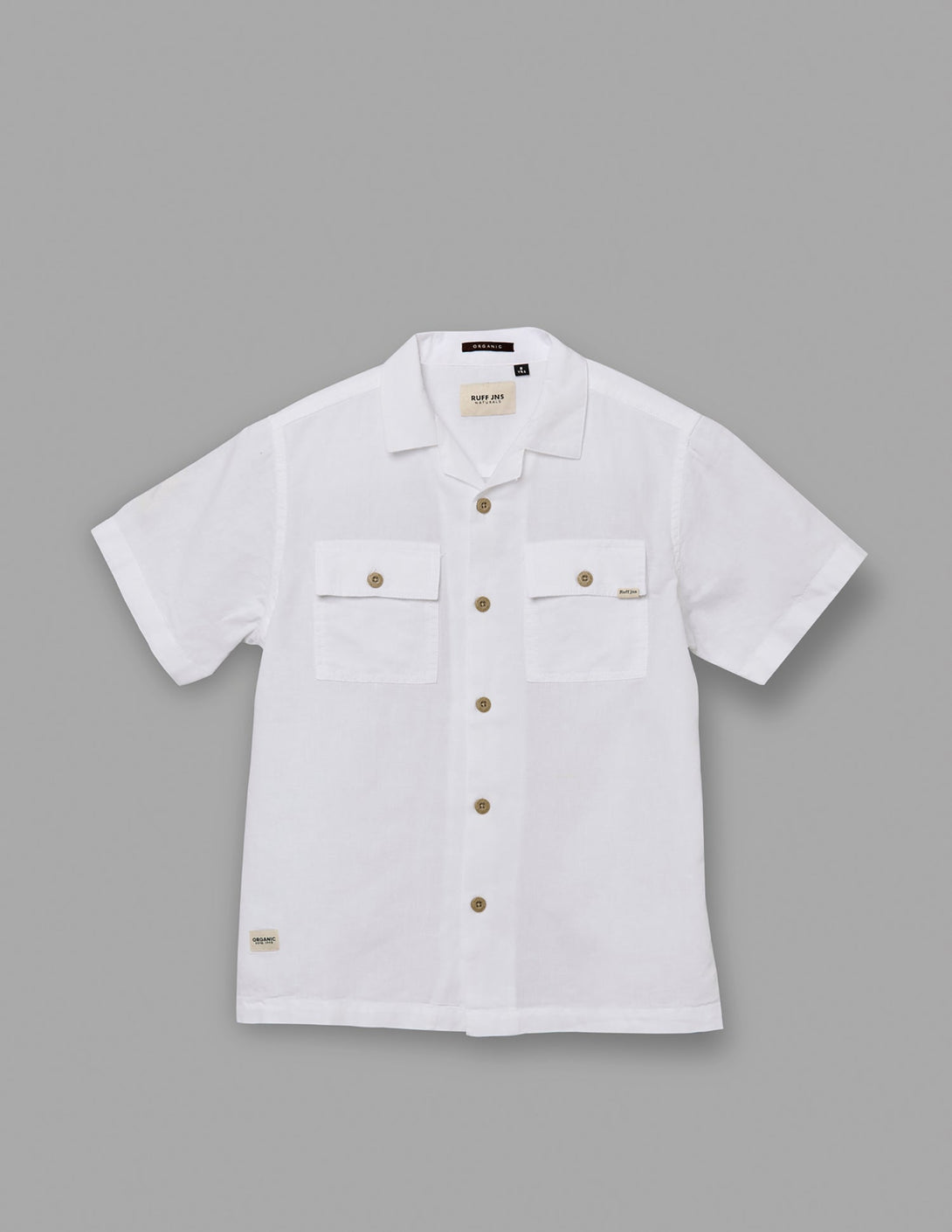 Ruff Linen Shoulder Down Shirt