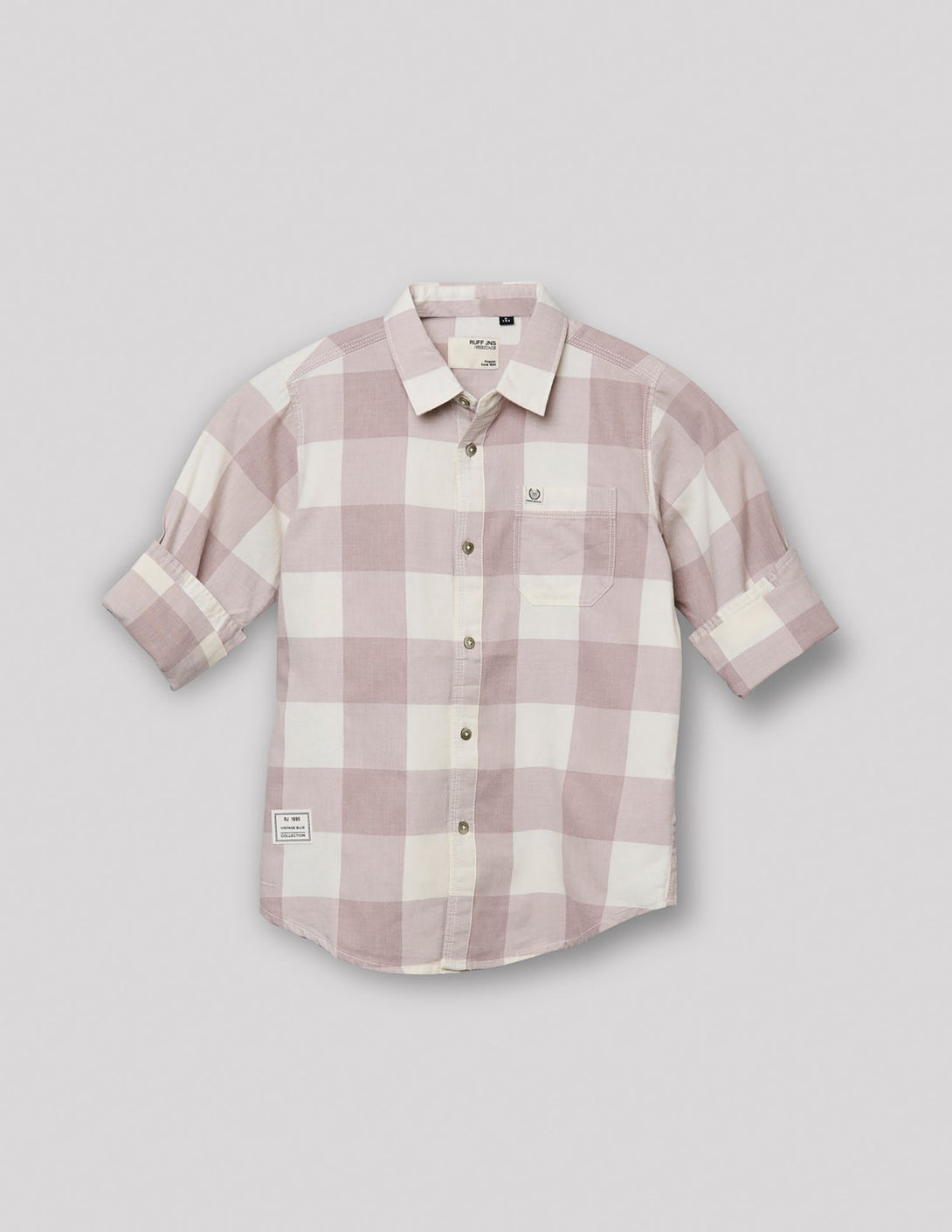 Ruff Cotton Checks Shirt