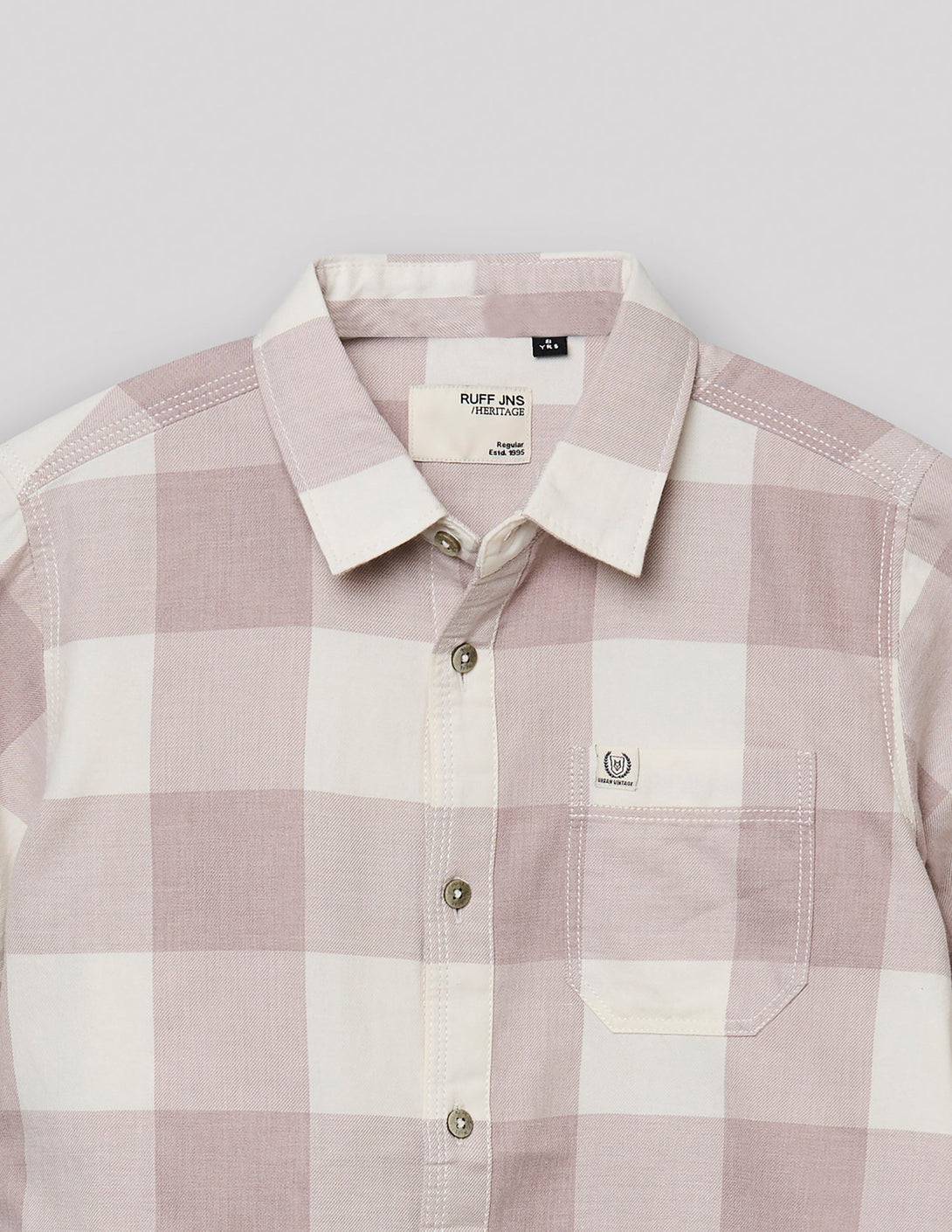Ruff Cotton Checks Shirt