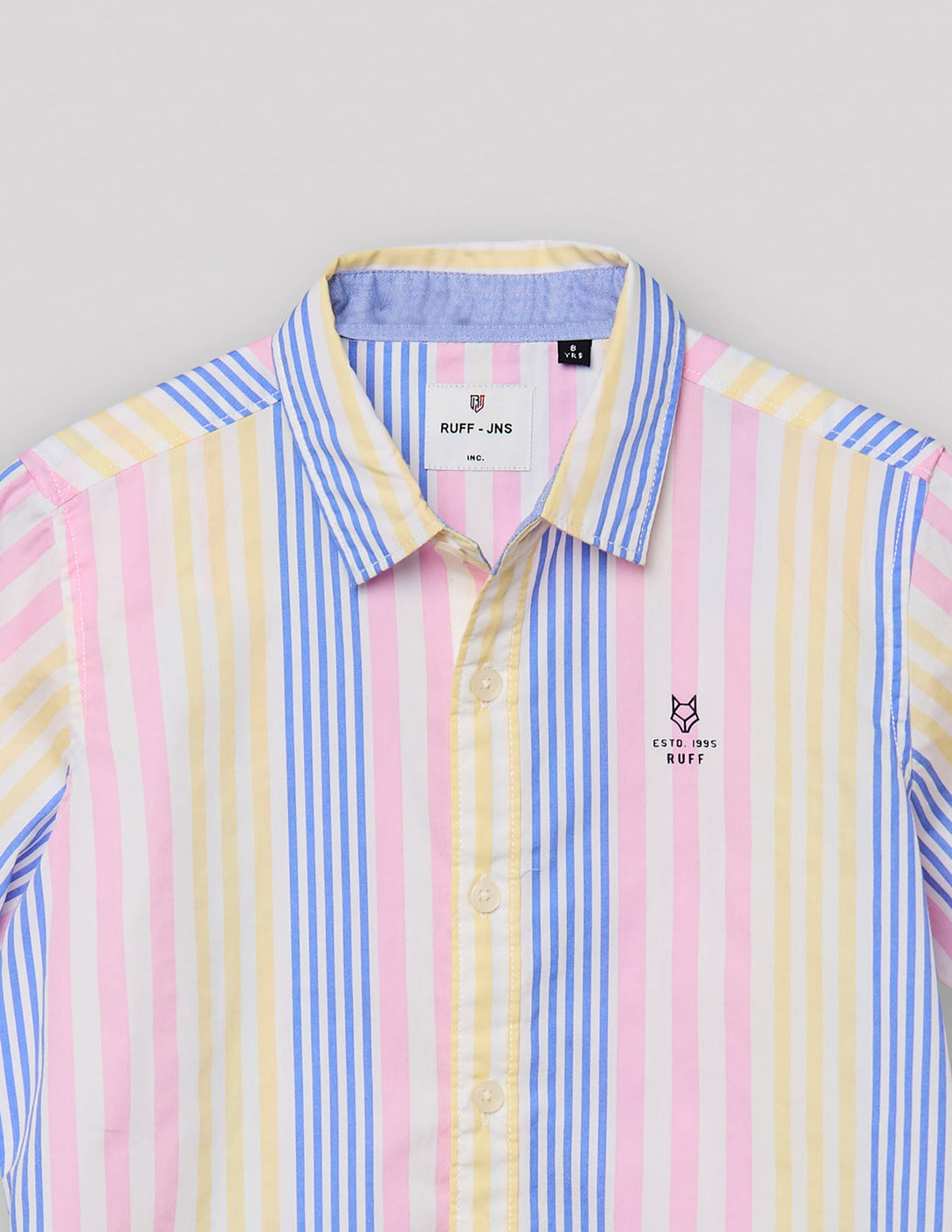 Ruff Cotton Stripe Shirt