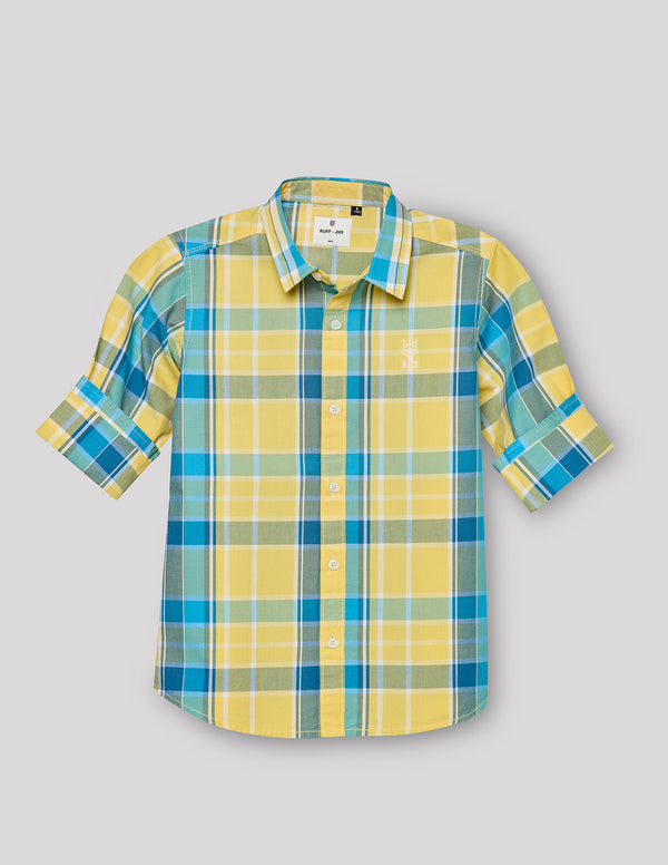 Cotton Checks Shirt