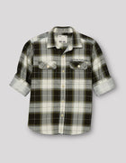 Corduroy  Checks Shirt
