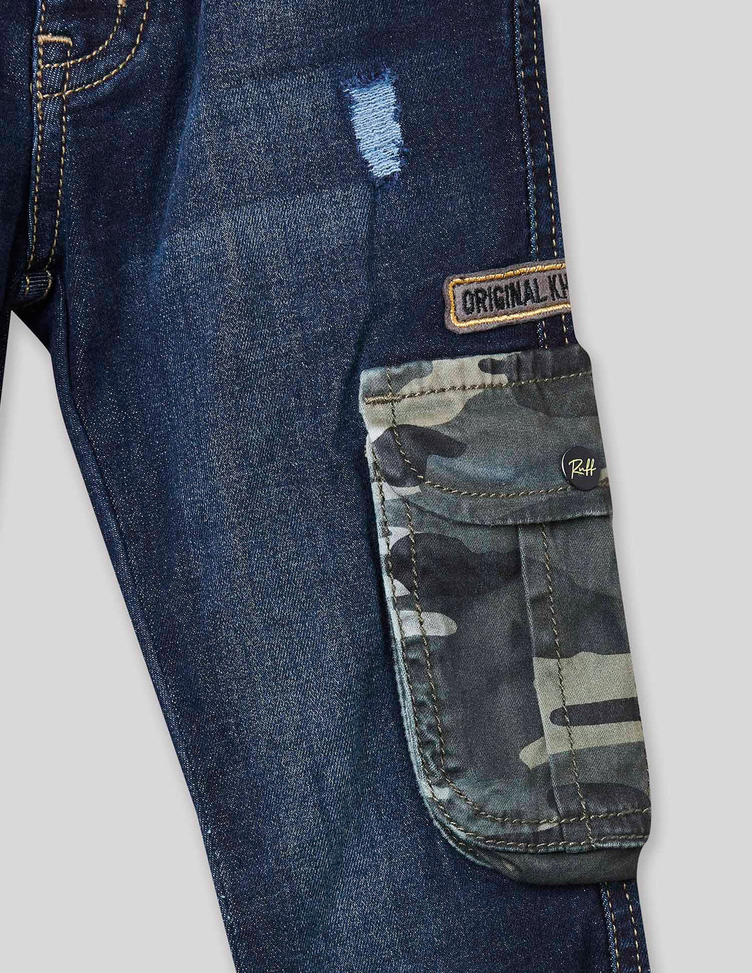 Ruff Fashion Denim Jeans