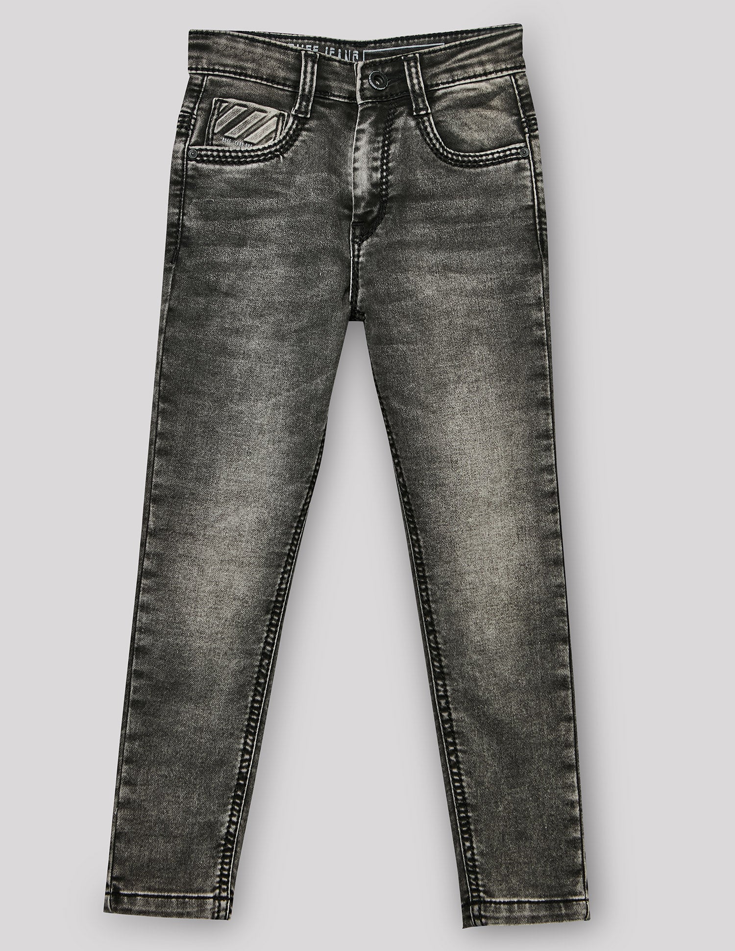 boys denim pants / グレー Buy Grey Carbon Washed Denim Jeans for Boys online at RUFF