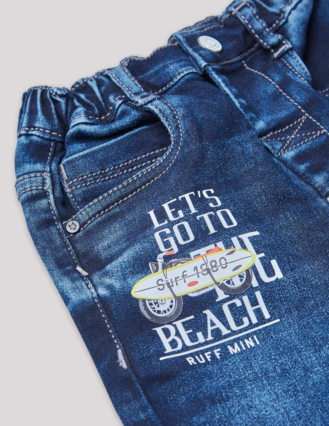 Ruff Fashion Denim Jeans
