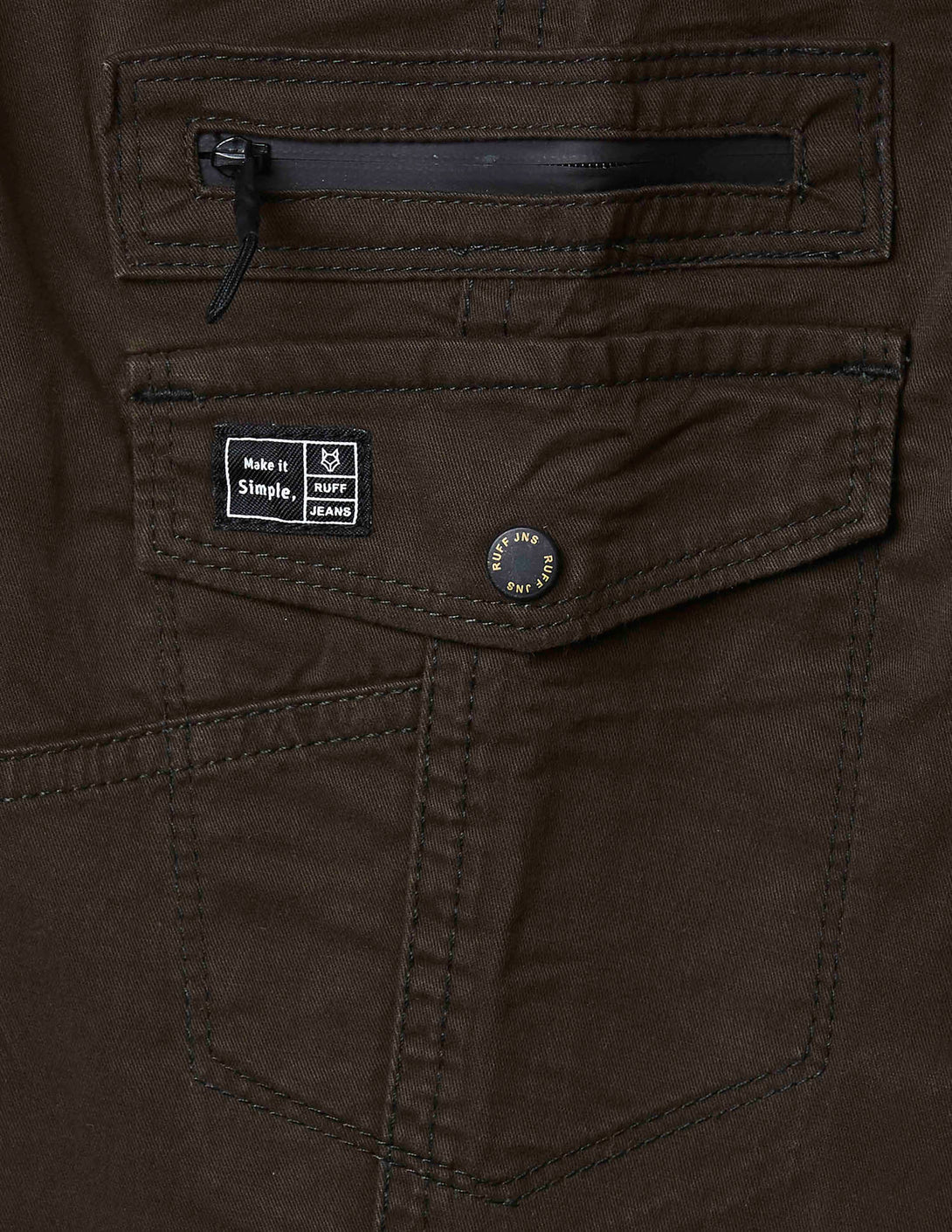 Ruff Cotton Cargo Pant