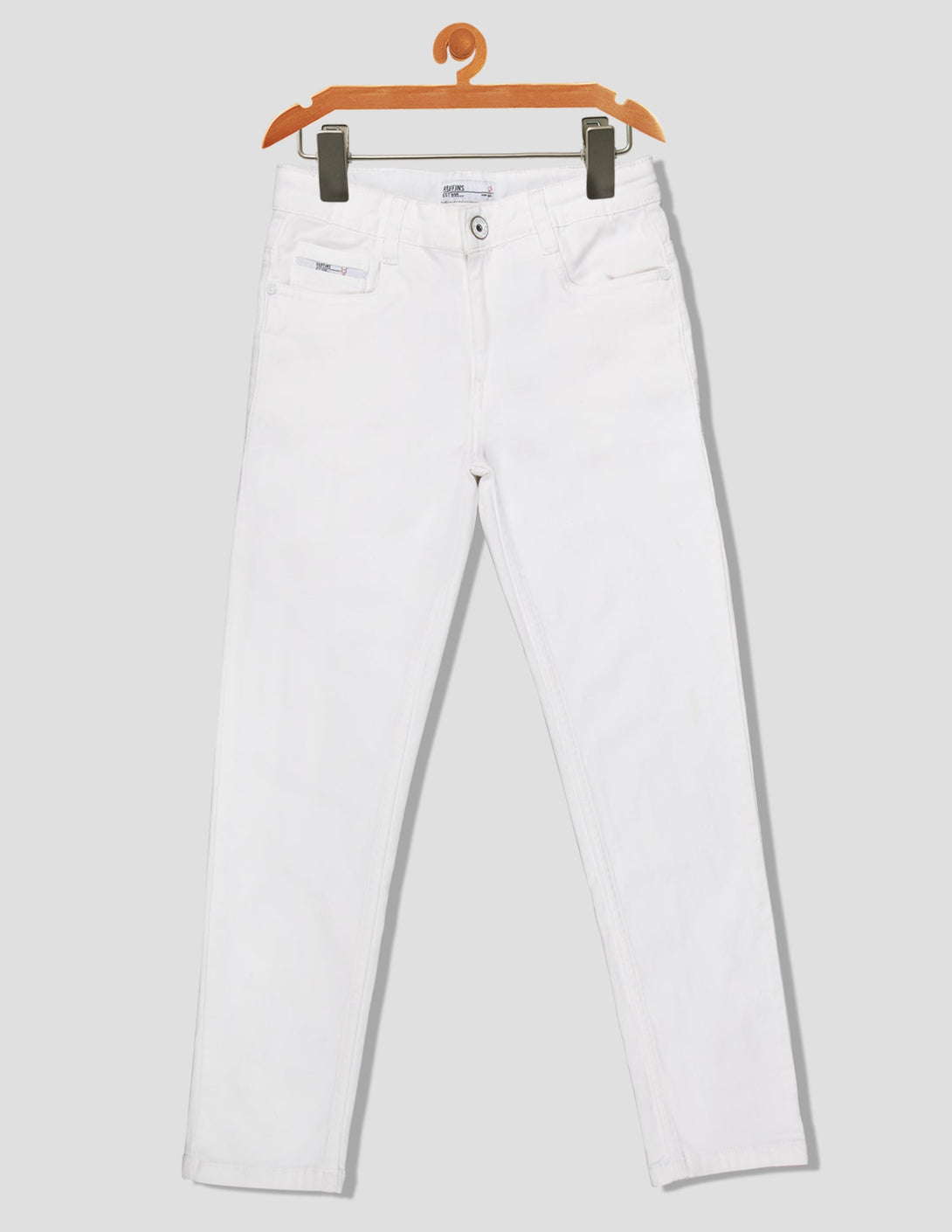 Ruff White Basic Jeans