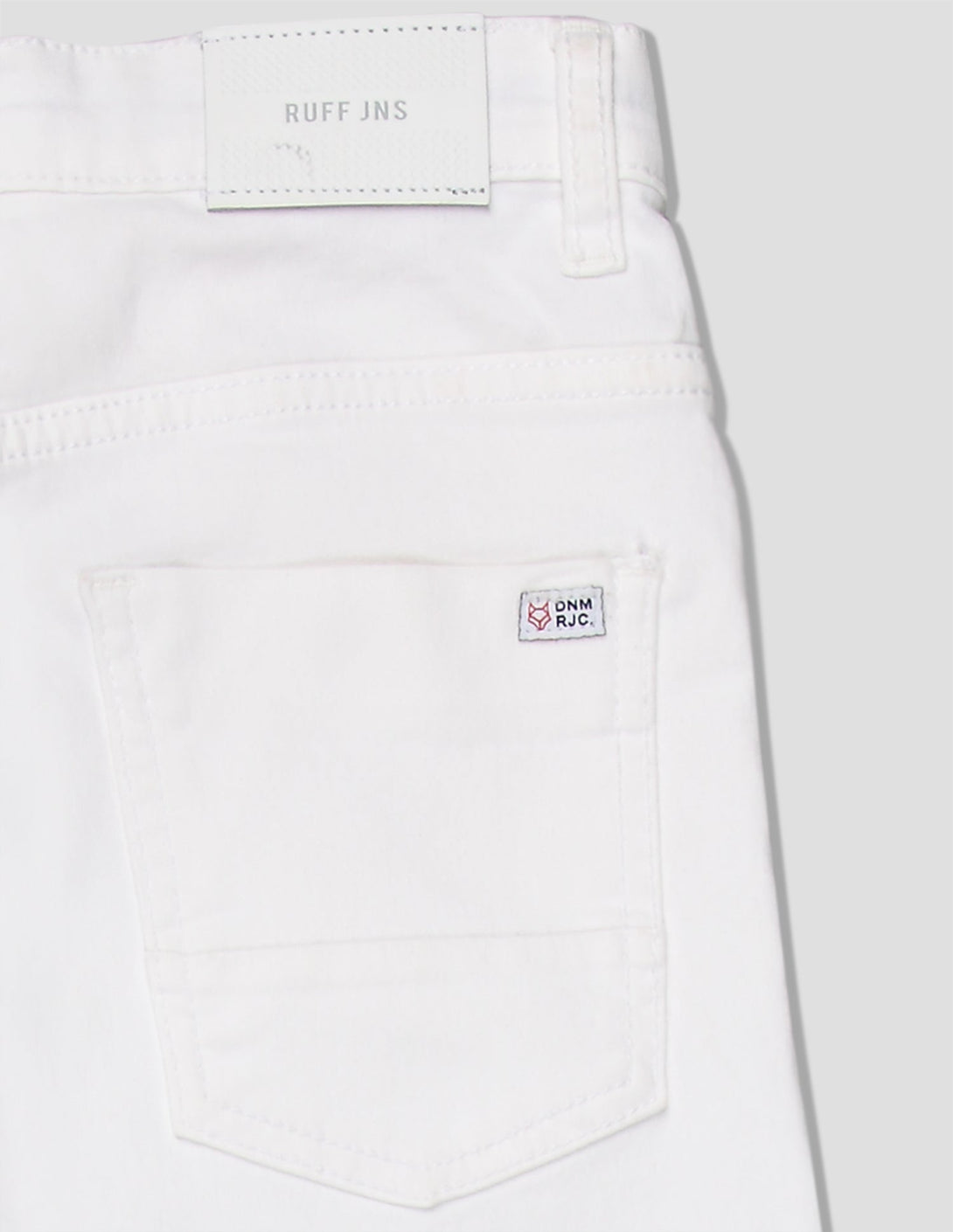 Ruff White Basic Jeans