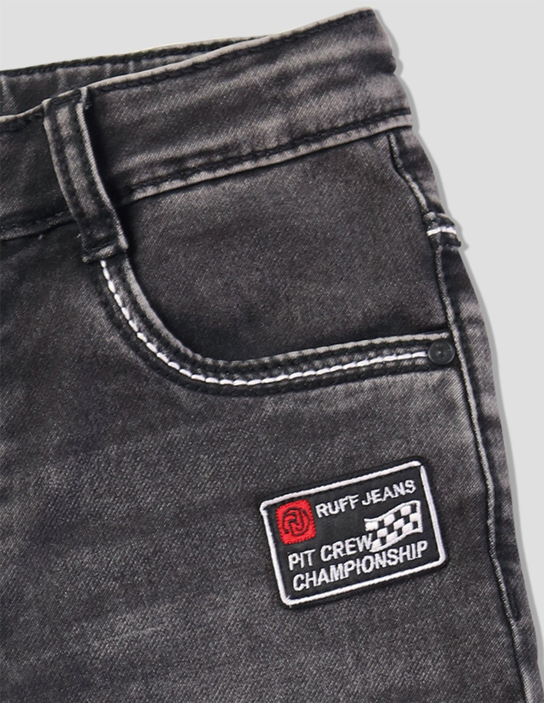 Ruff Grey Fashion Jeans