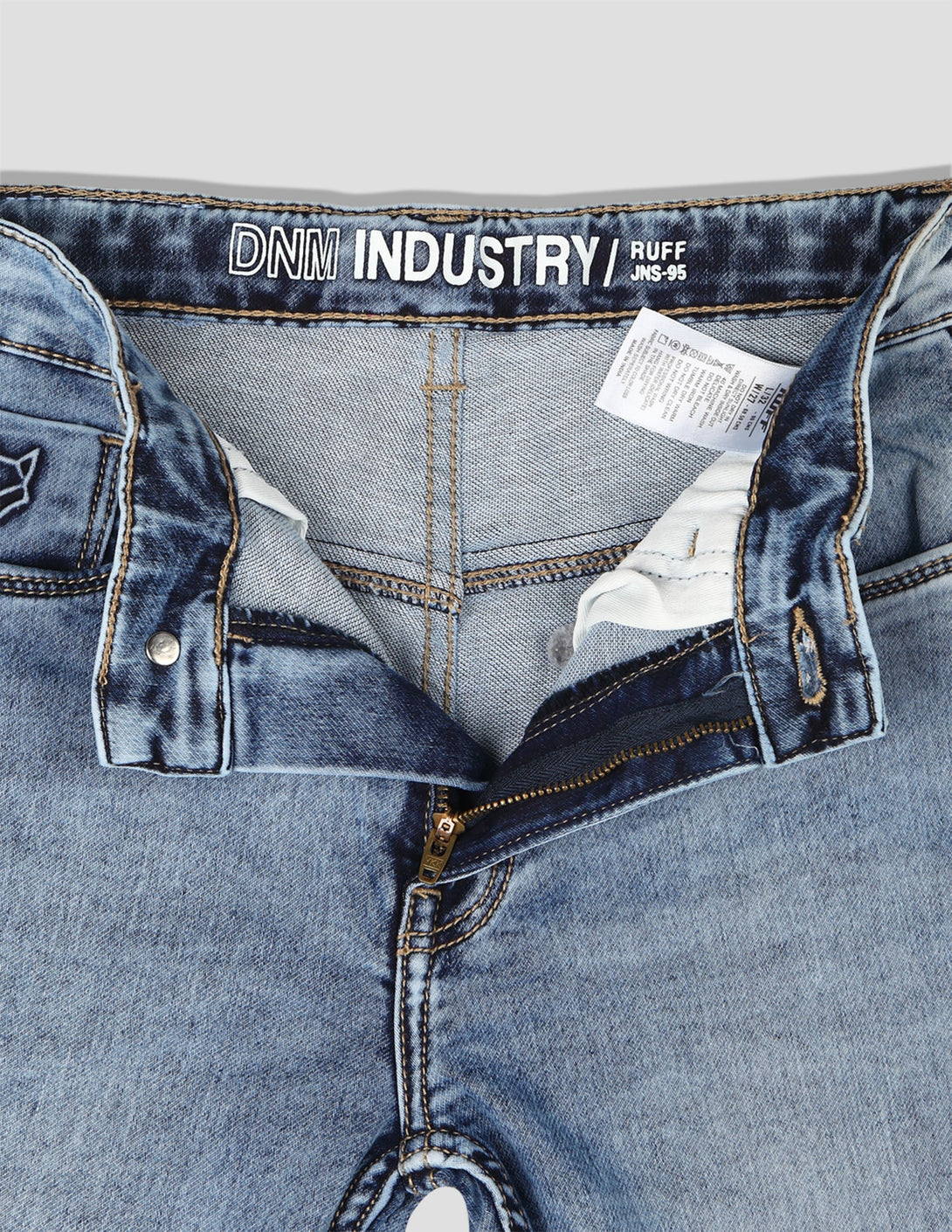 Ruff Stone Washed Fashion Jeans