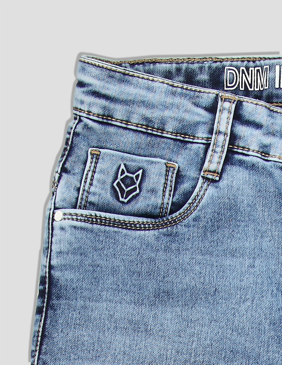 Ruff Stone Washed Fashion Jeans