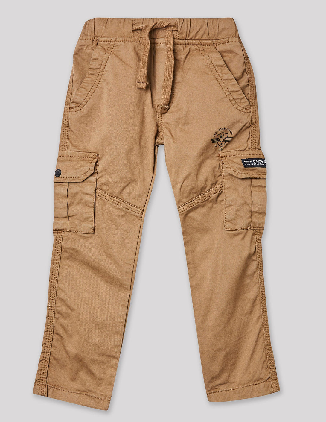 Ruff Cotton Cargo Pants