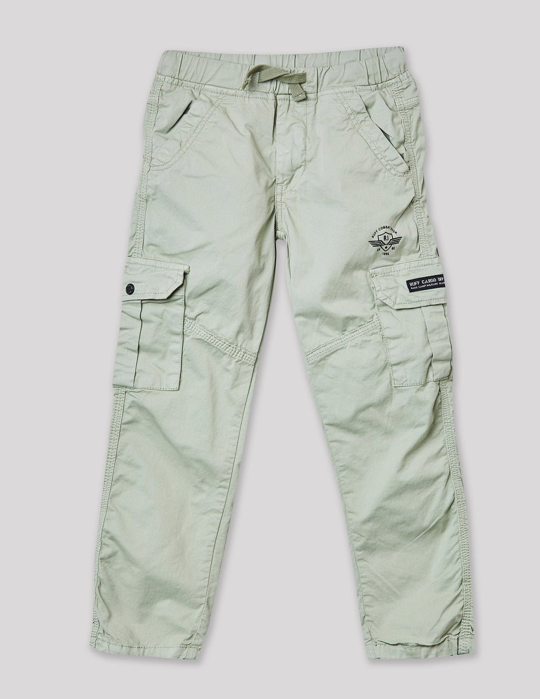 Ruff Cotton Cargo Pants