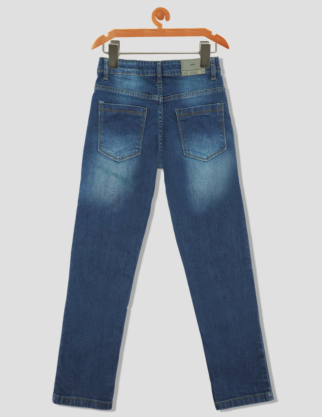 Ruff Fashion Washed Distressed Jeans