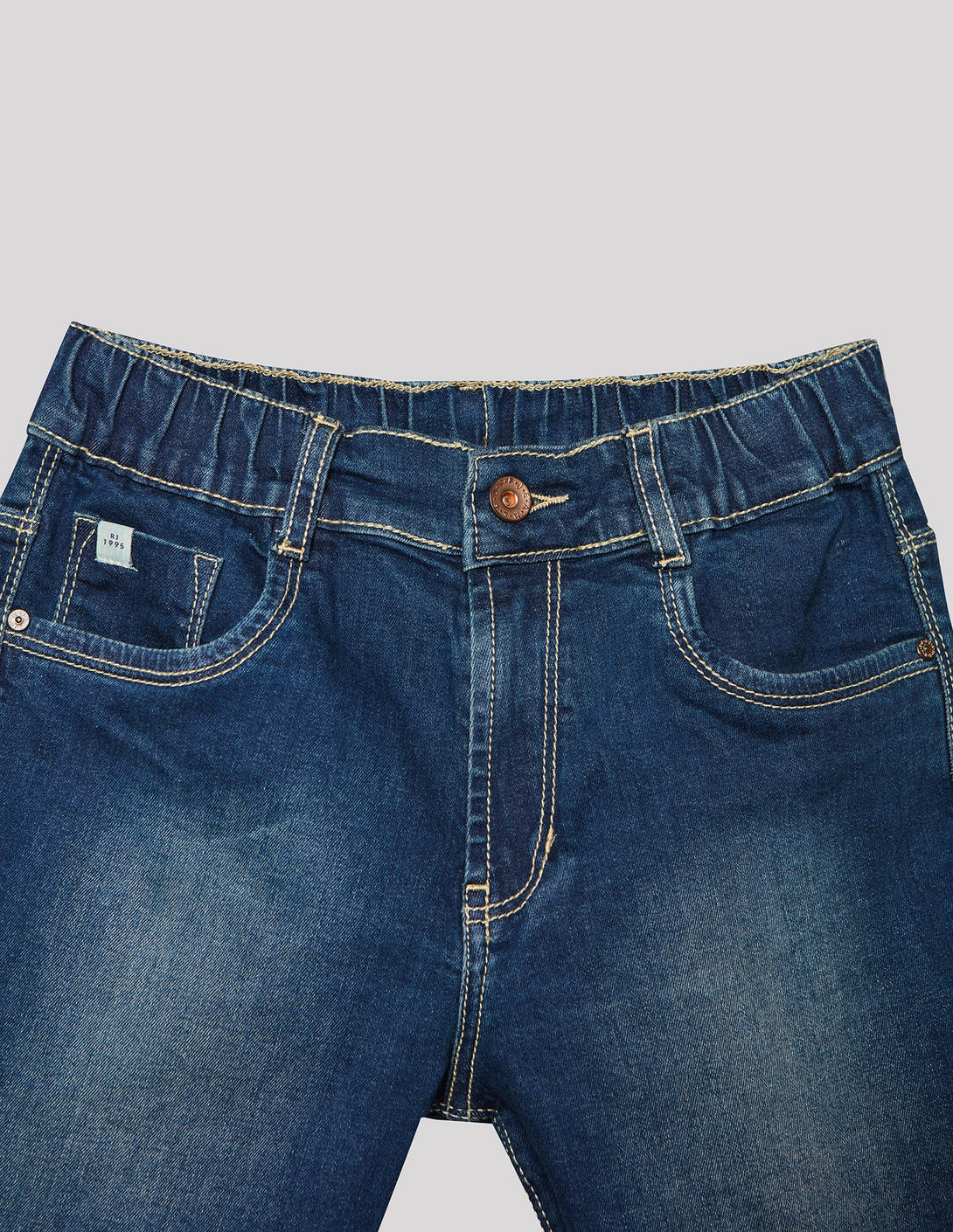 Buy Ruff Boys Blue Mud Wash Denim Shorts online at RUFF