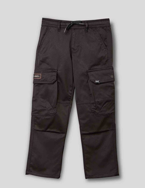 Ruff Straight Fit Cotton Cargo Pants