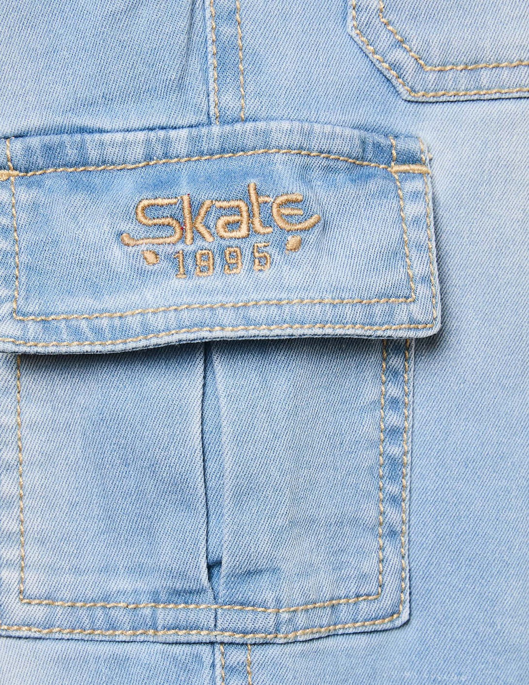 Ruff In Buy RUFF Boys Ice Blue Cargo Denim Jeans Straight Fit online at RUFF
