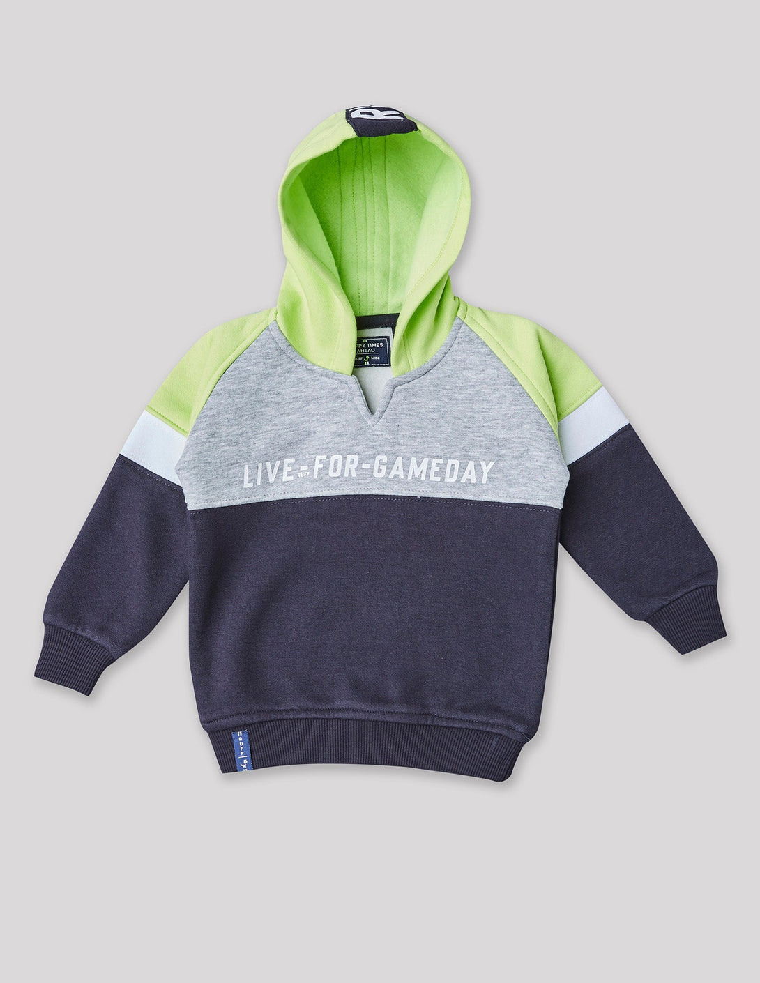 Ruff Fashion Sweat Shirt With Hood