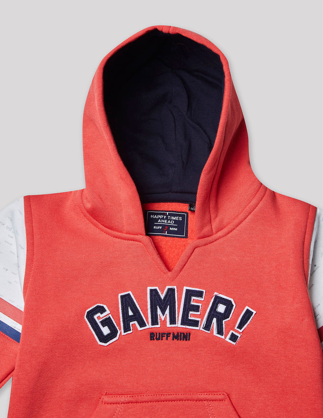 Ruff Fashion Sweat Shirt With Hood
