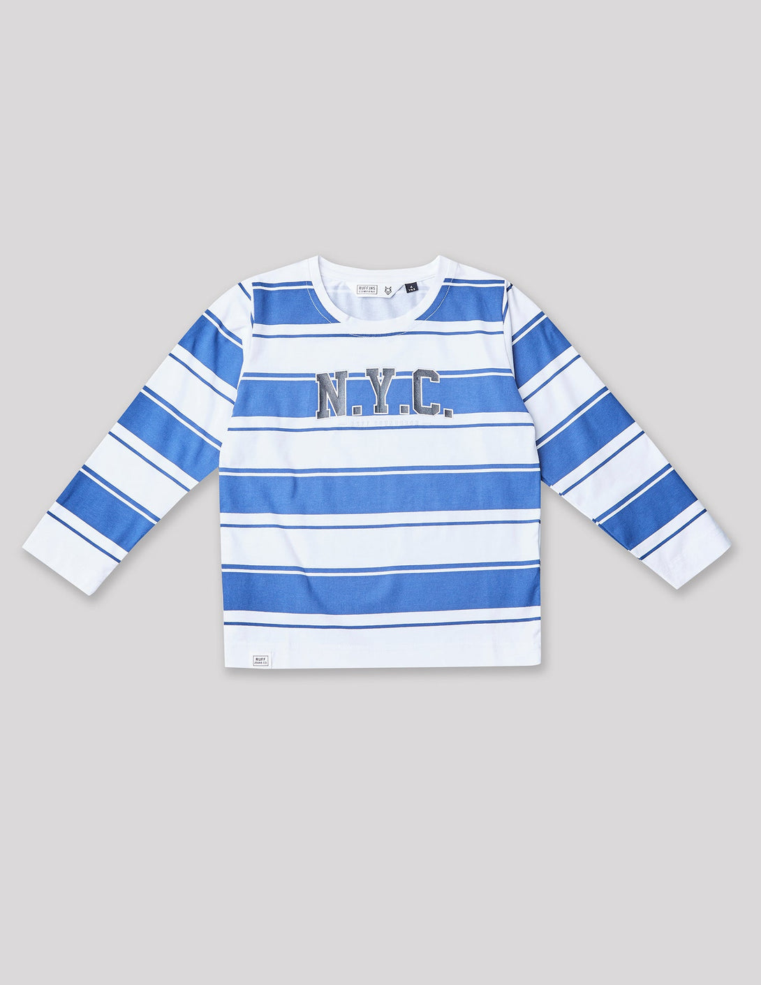 Ruff Striper Crew Neck T-Shirt
