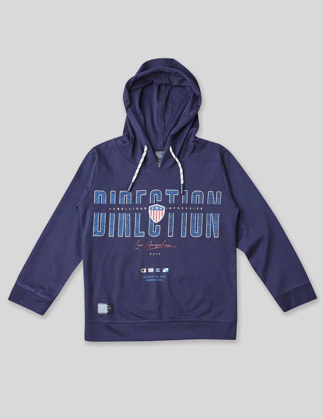 Ruff Fashion Tee With Hood