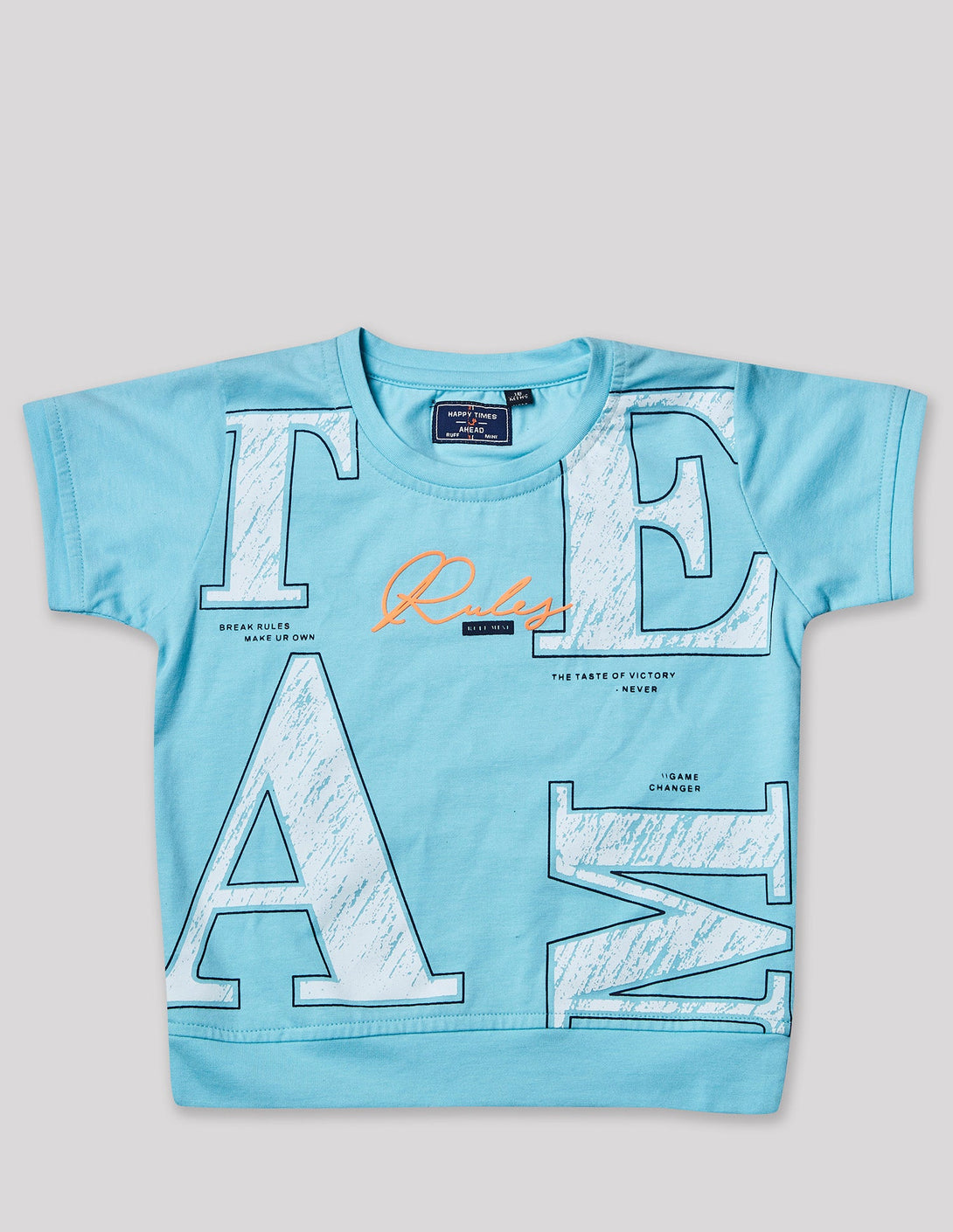 Ruff Fashion Crew Neck Tees