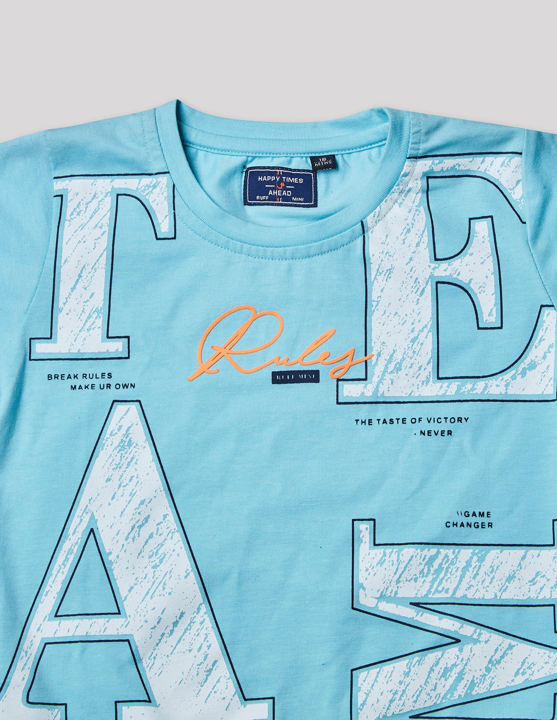 Ruff Fashion Crew Neck Tees