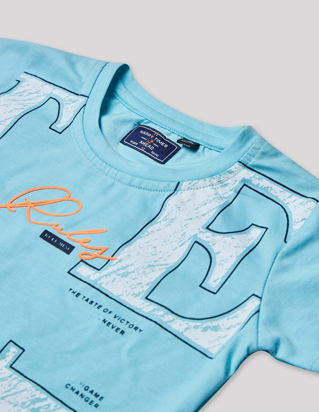 Ruff Fashion Crew Neck Tees