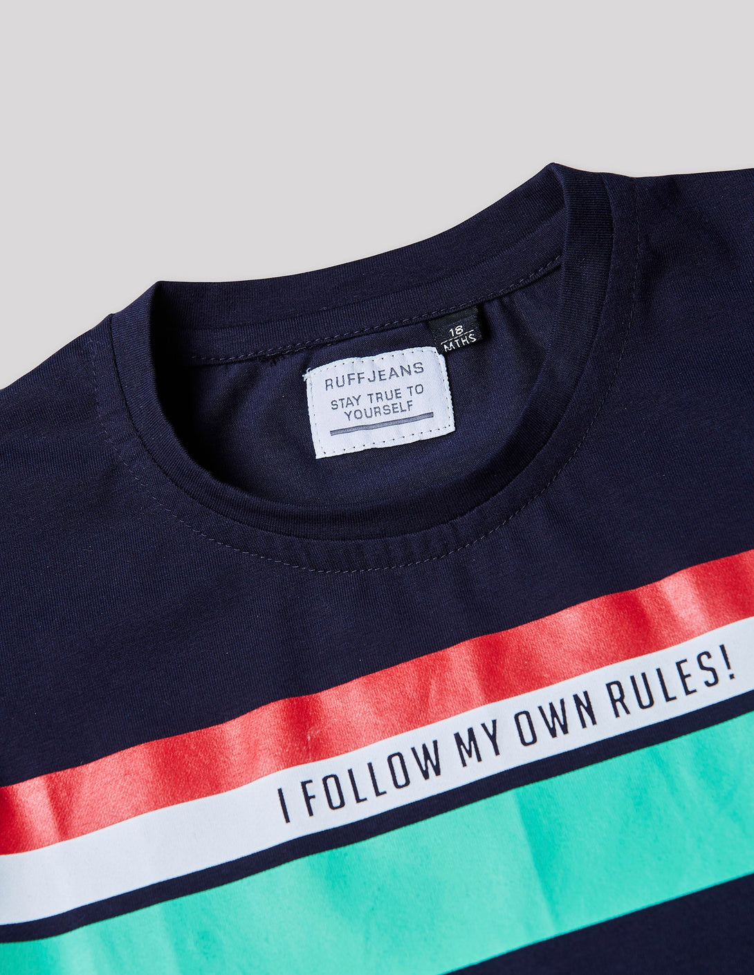 Ruff Fashion Crew Neck Tees