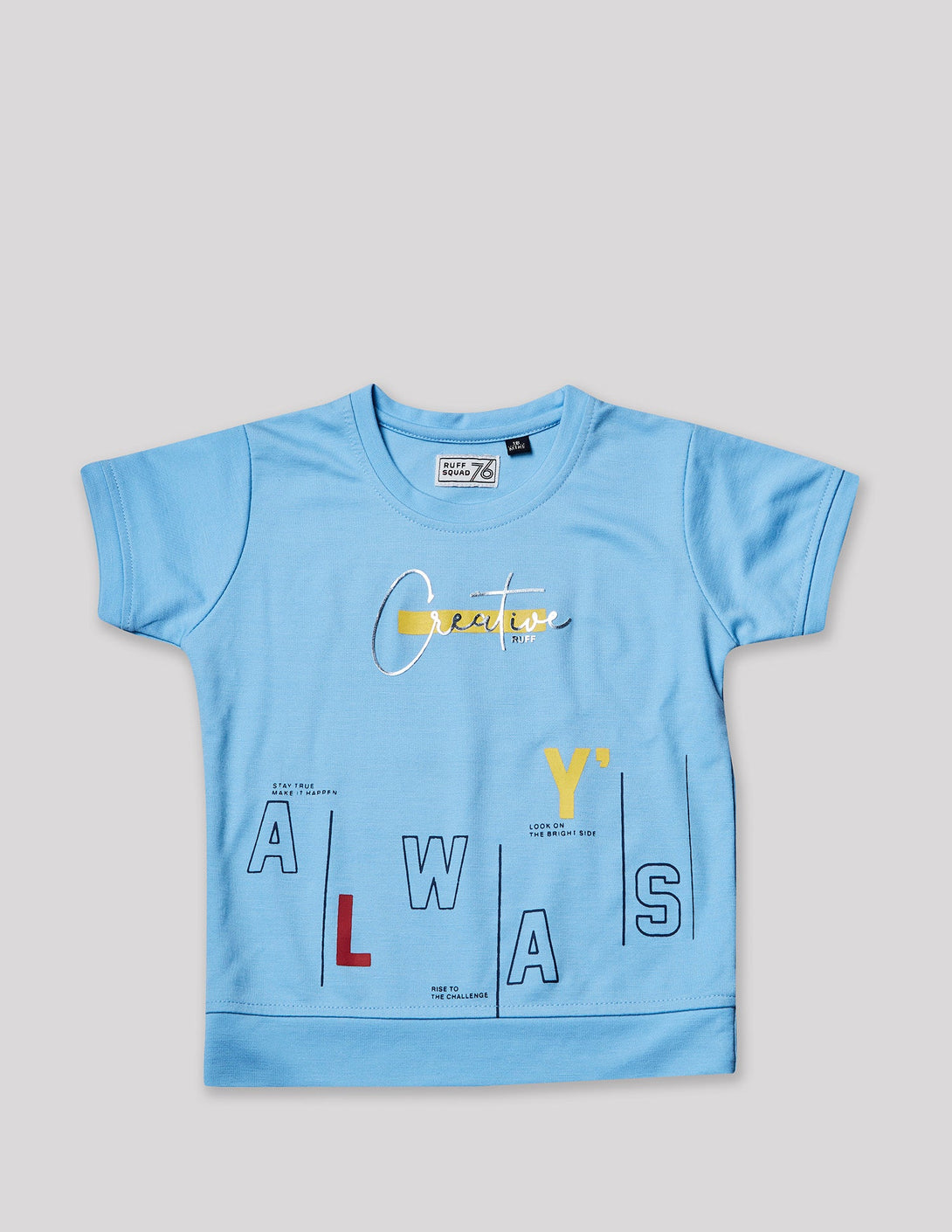 Ruff Fashion Crew Neck Tees