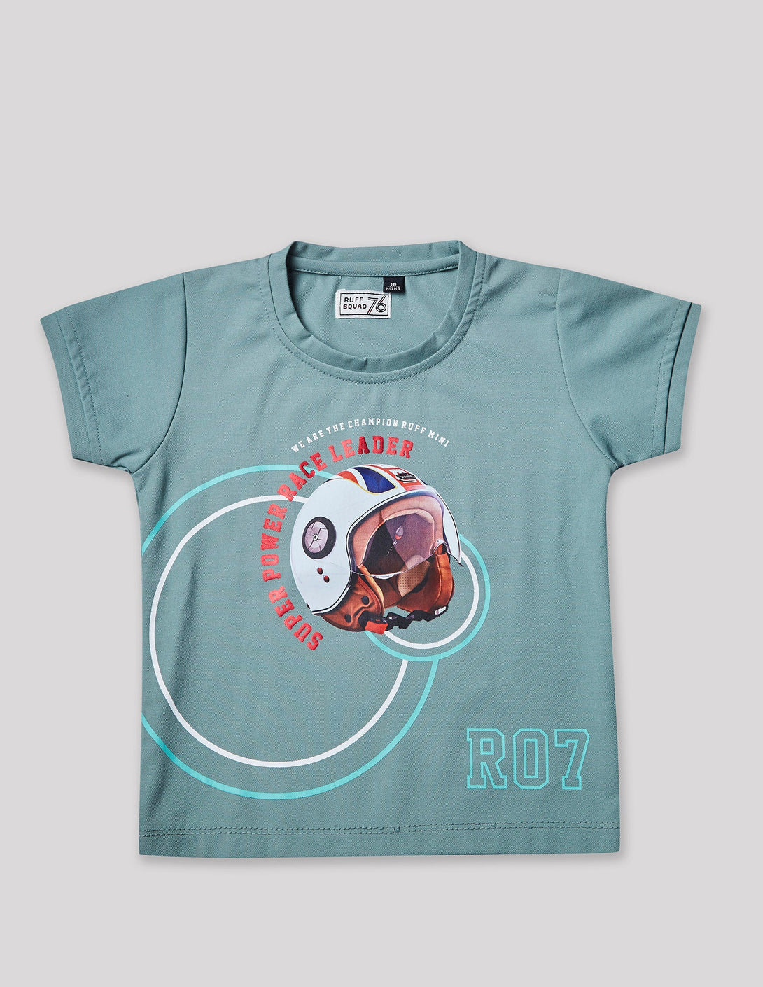 Ruff Fashion Crew Neck Tees