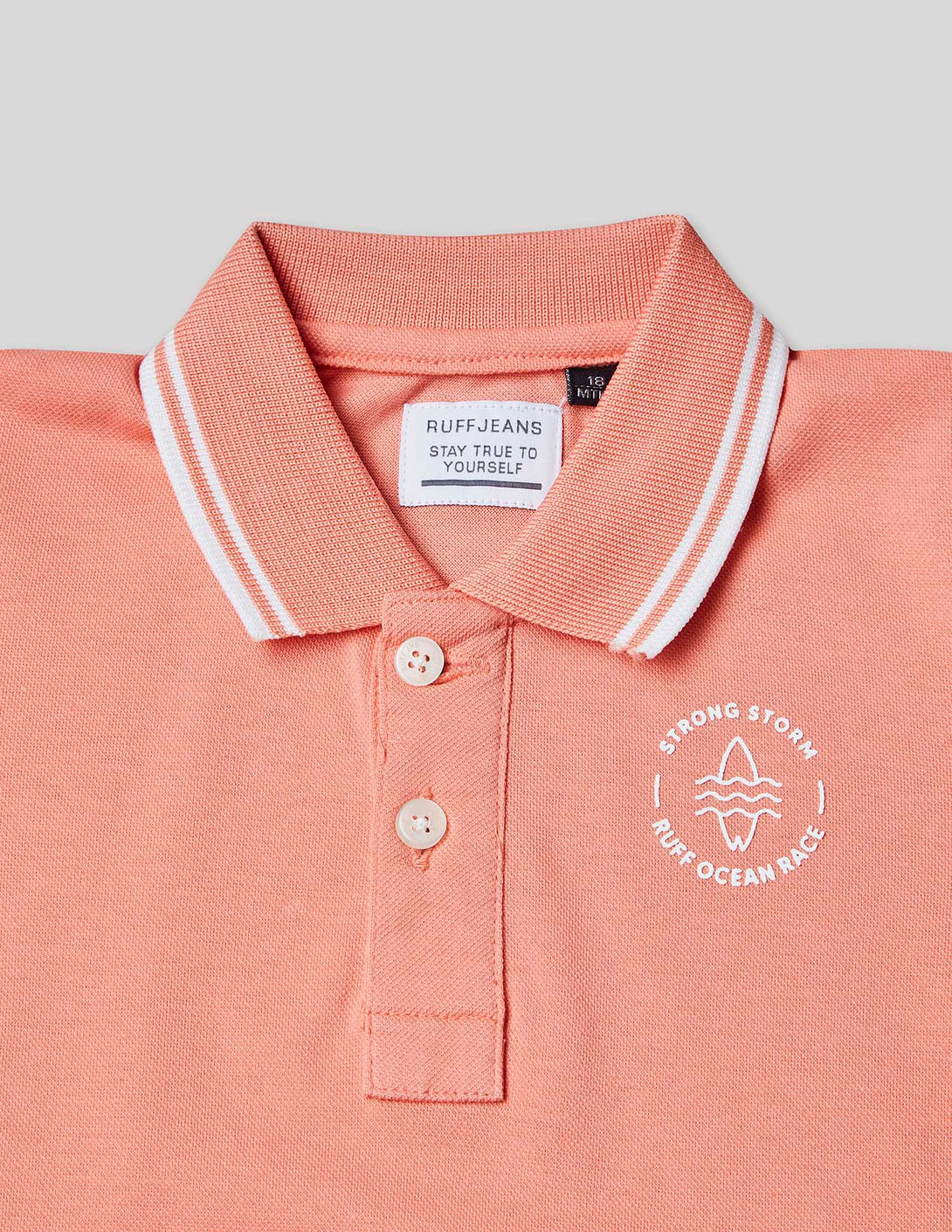 Ruff Basic Polo Neck Tees