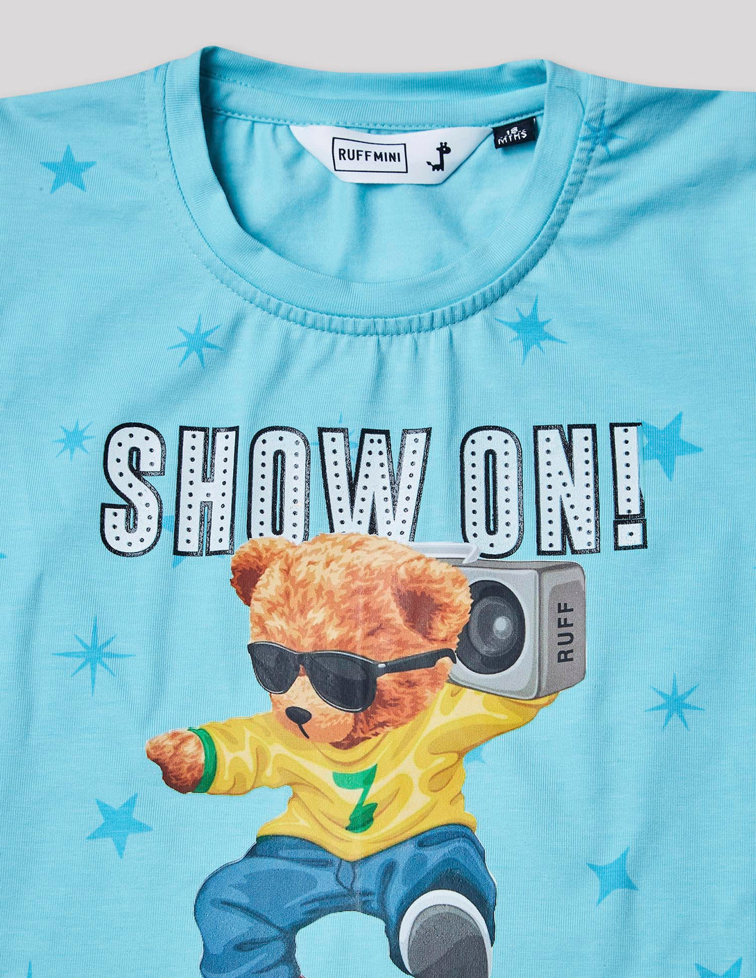 Ruff Fashion Crew Neck Tees