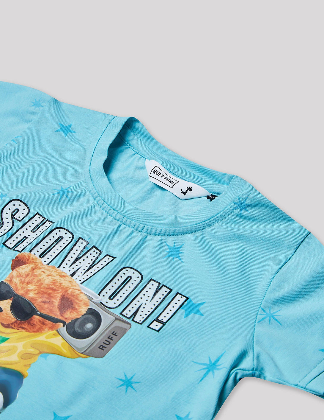 Ruff Fashion Crew Neck Tees