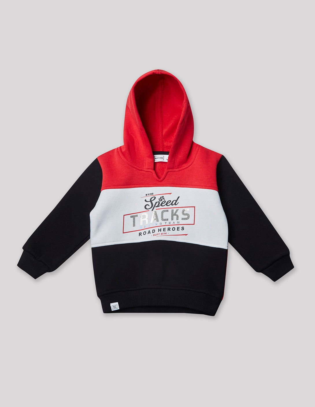 Ruff Fashion Sweat Shirt With Hood