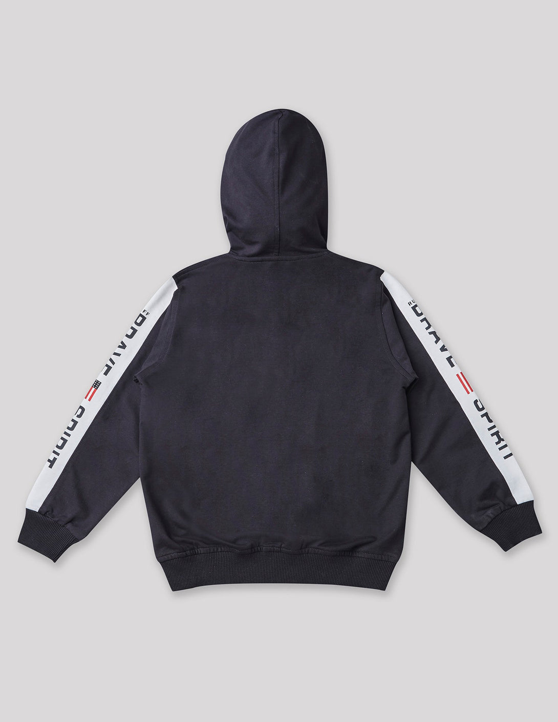 Ruff Fashion Zipper Sweat Shirt With Hood