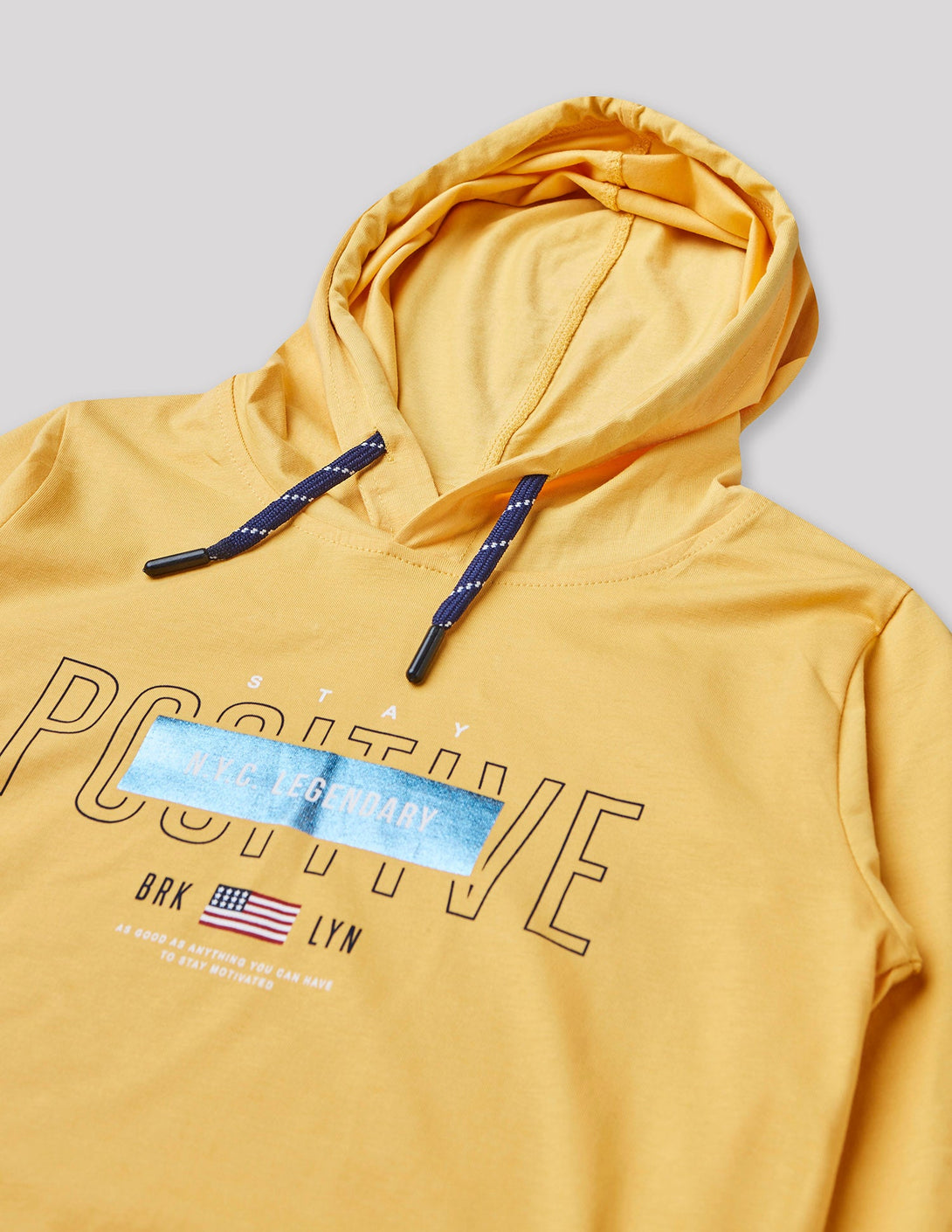 Ruff Fashion T-Shirt With Hood