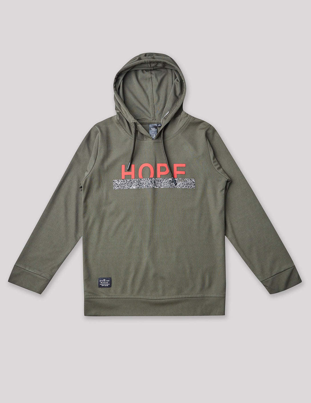 Ruff Fashion T-Shirt With Hood