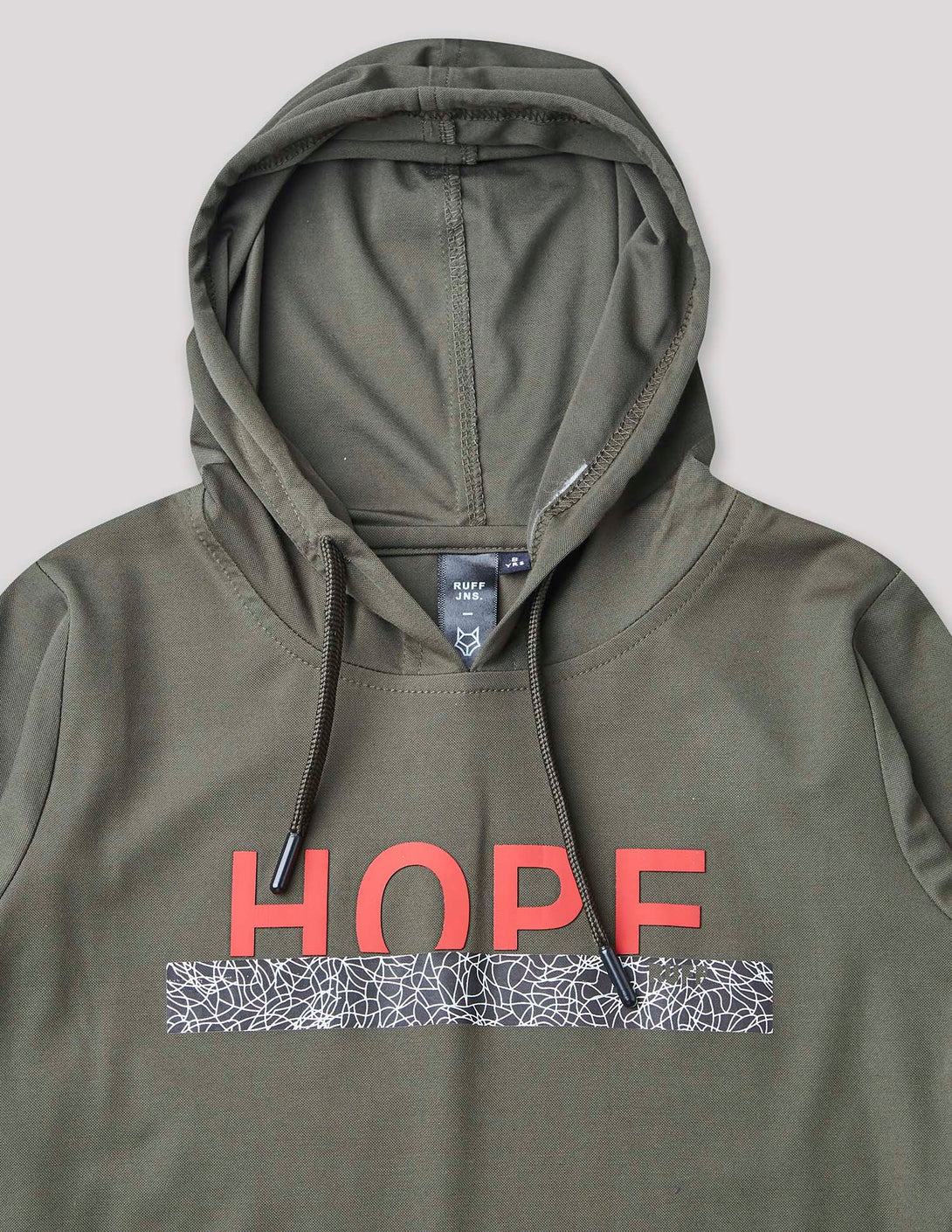 Ruff Fashion T-Shirt With Hood