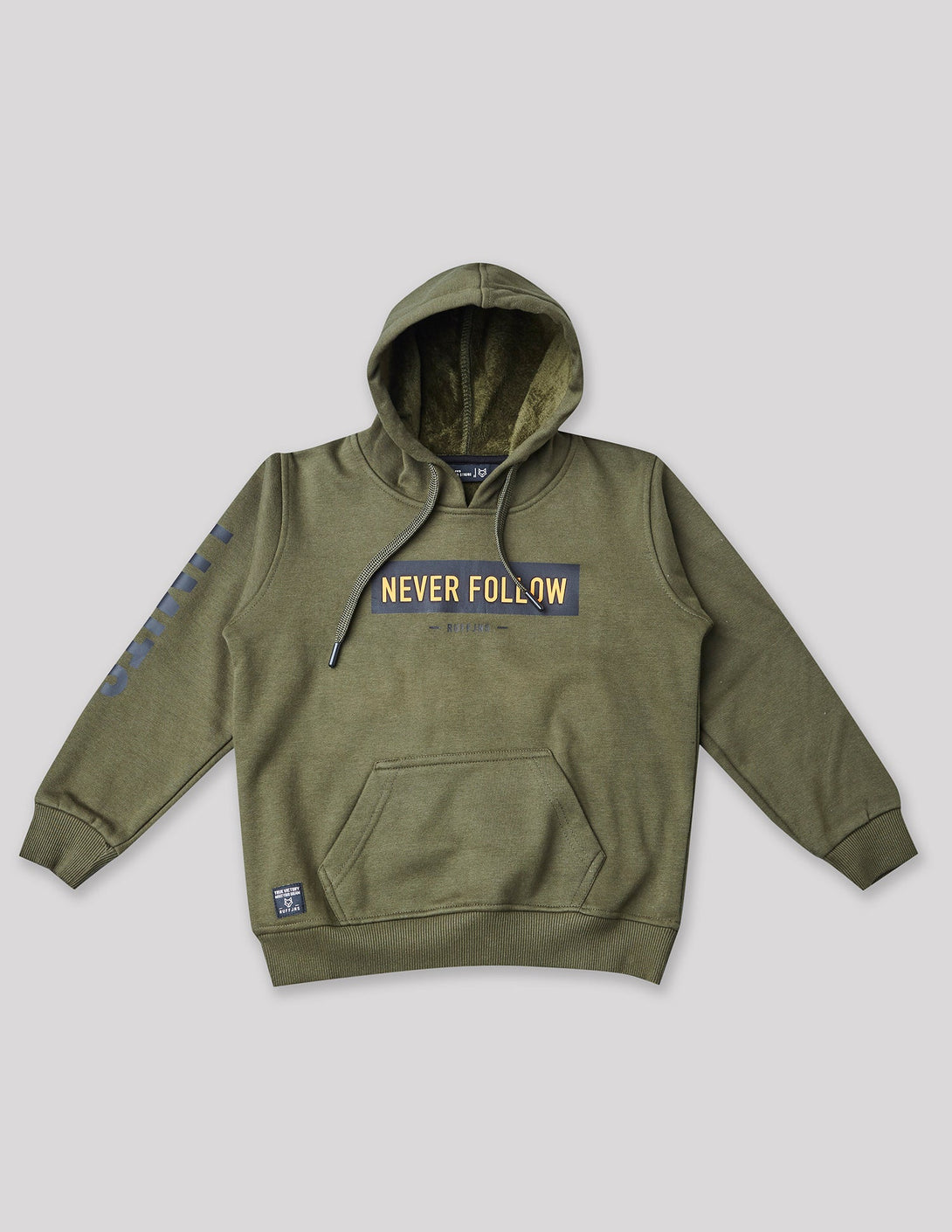 Ruff Fashion Sweat Shirt With Hood