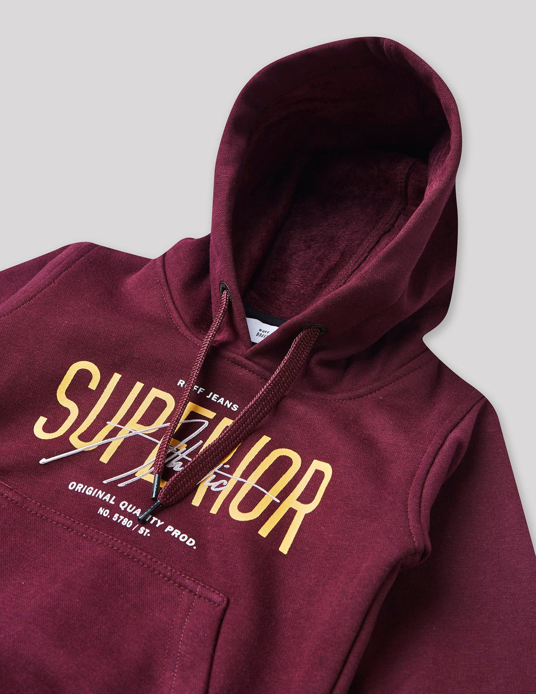 Ruff Fashion Sweat Shirt With Hood