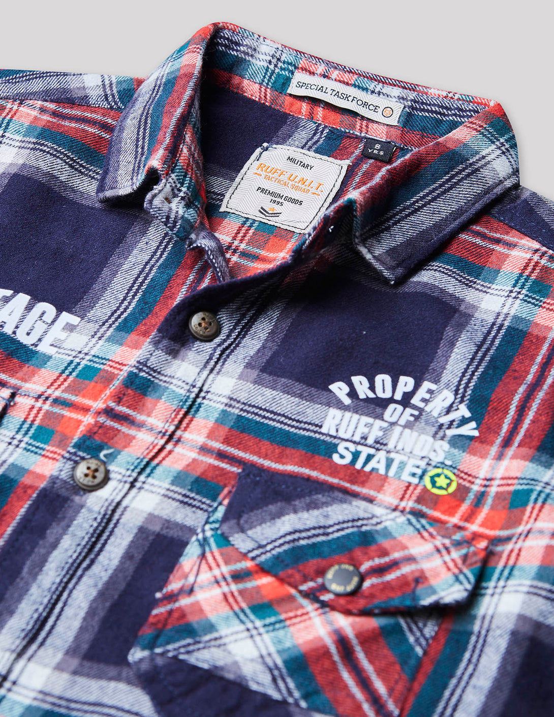 Ruff Casual Checks Shirt