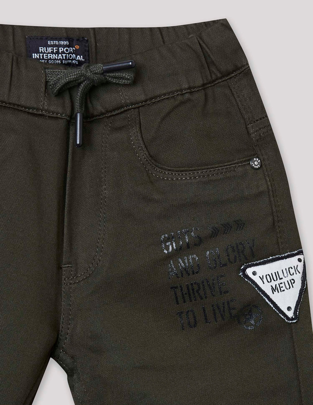 Ruff Fashion Cotton Pants