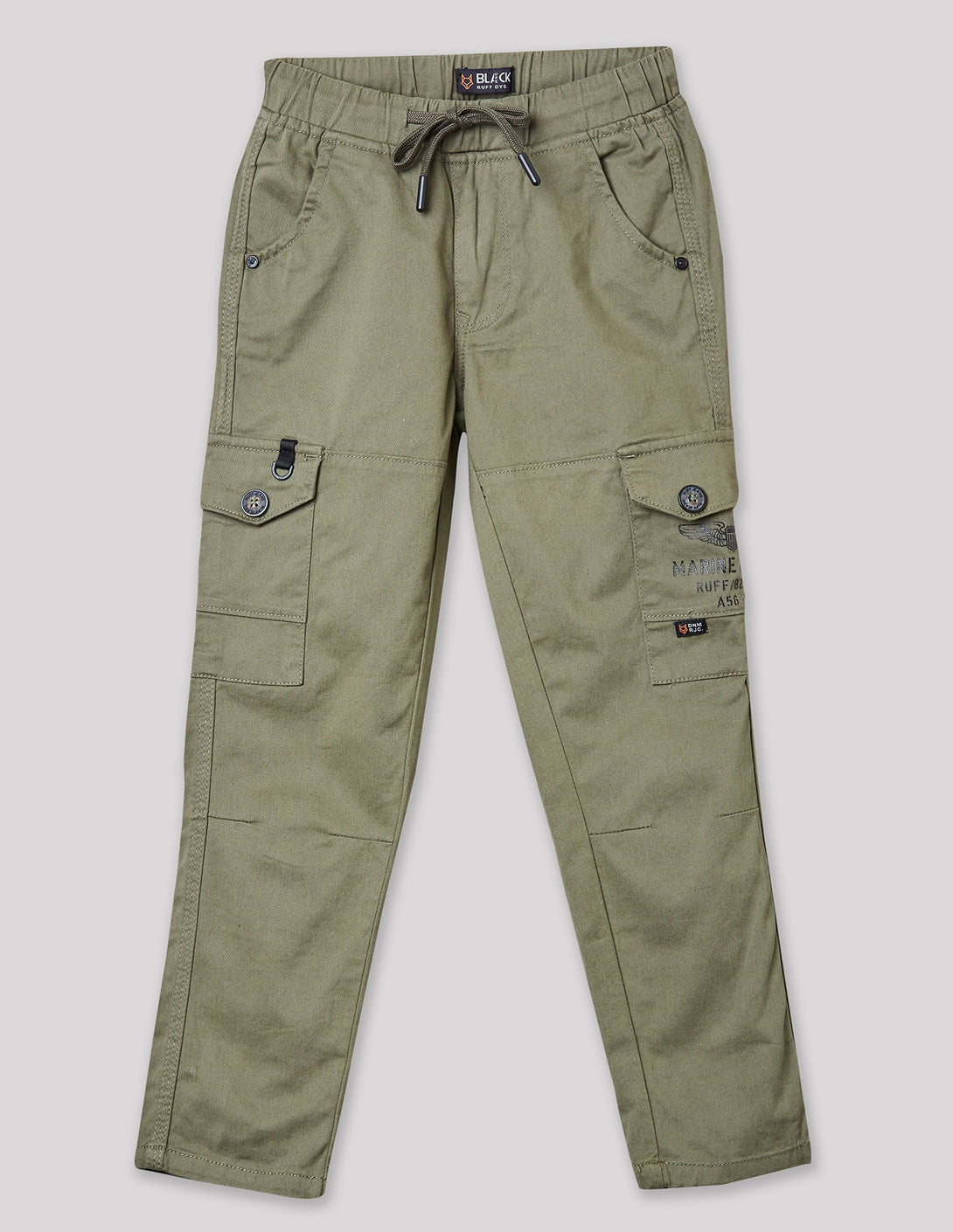 Ruff Fashion Cotton Cargo Pants