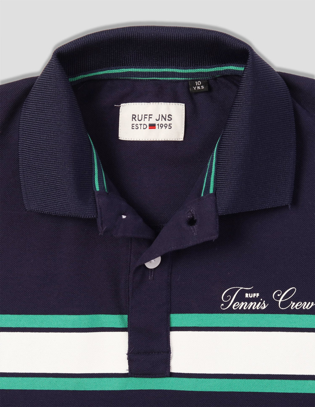 Ruff Fashion Polo Neck T-Shirt